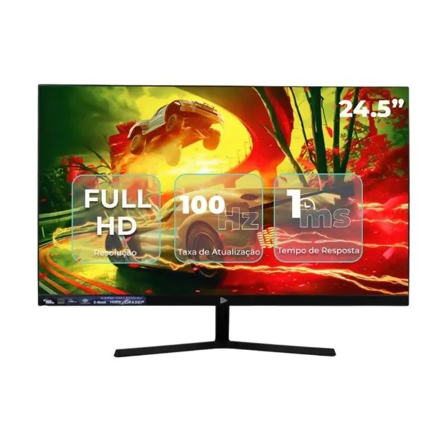 Monitor Gamer Grasep D-245G/100H - 24,5" VA, 100Hz, 1ms, HDMI/VGA