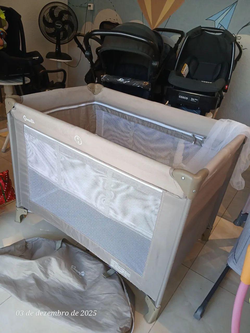 Berço cercado unisex  - Foto 2