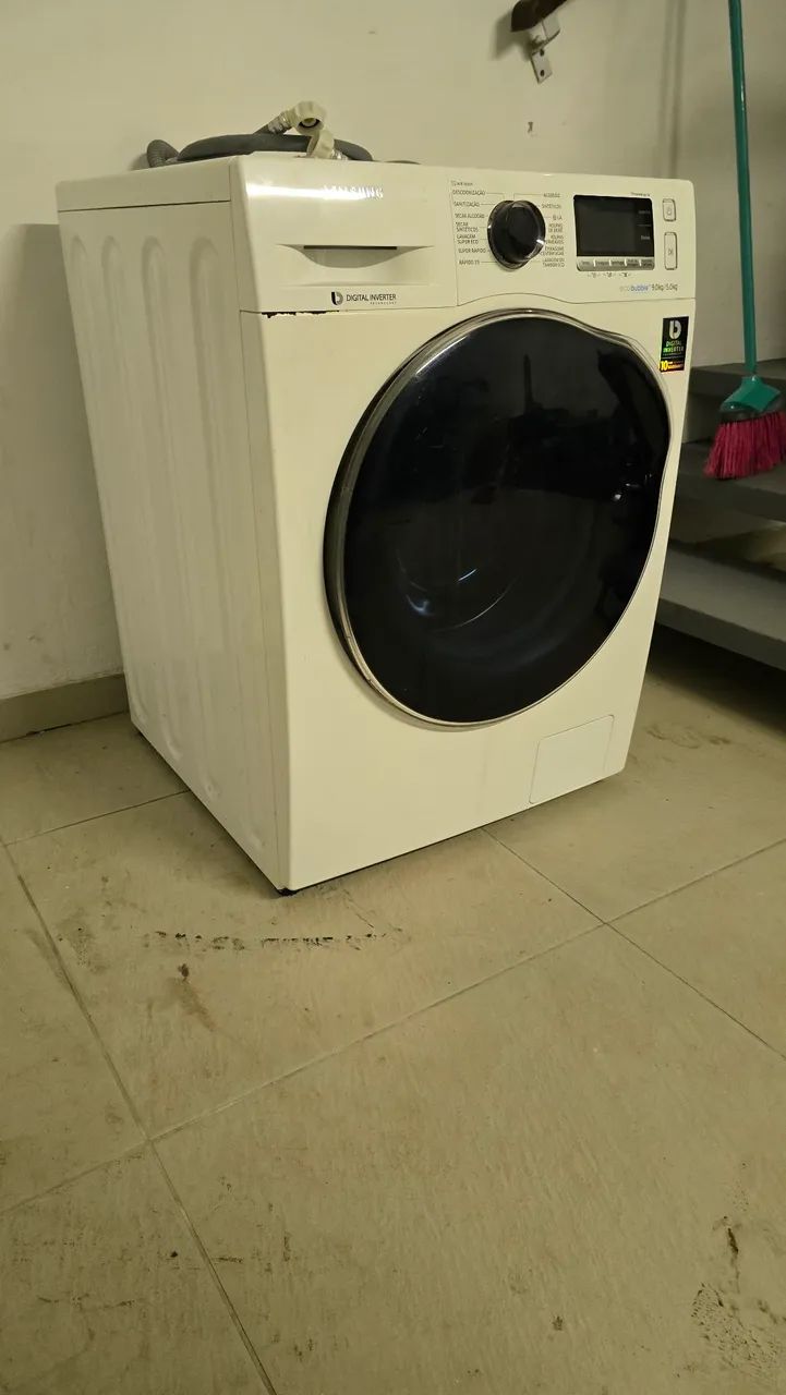 Máquina de Lavar e Secar Samsung 9kg Eco Bubble - Foto 5
