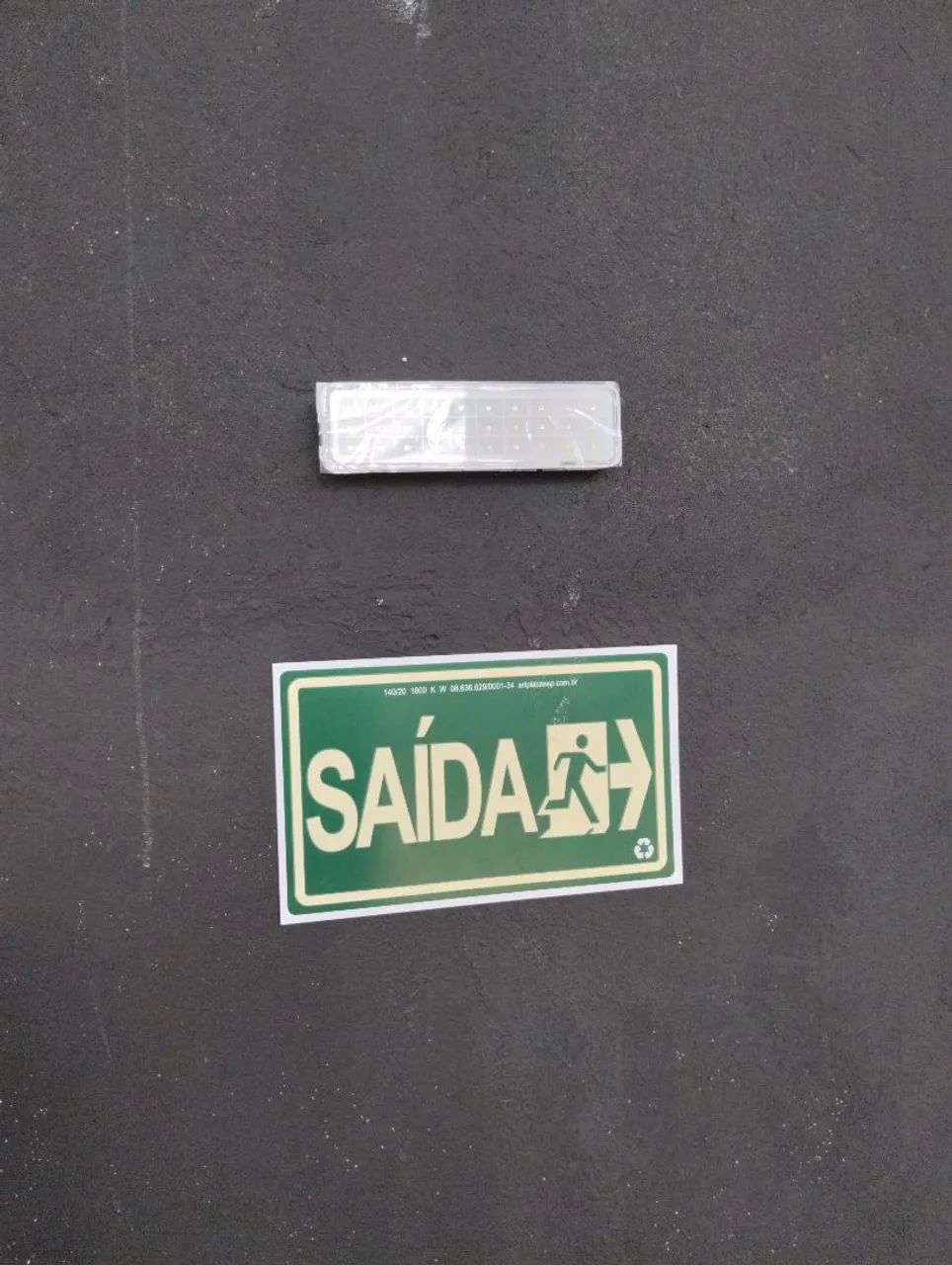Placas de sinalização fotoluminescentes - Foto 4