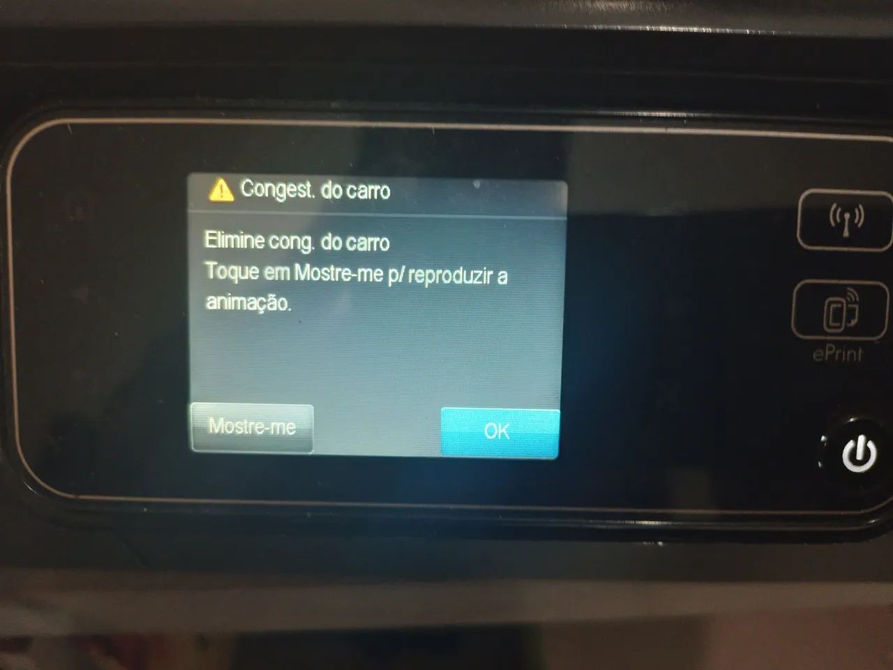 Troco em celular bom, Impressora HP 5525