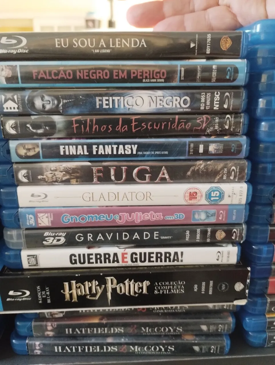 Coleção de Blu-rays: Filmes ( LEIA A DESCRIÇÃO)