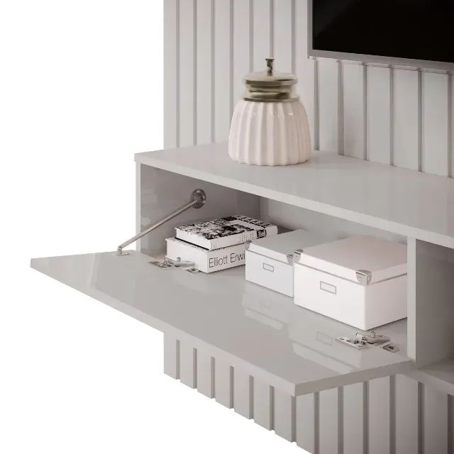 Painel Com Bancada Para Tv De 65 Polegadas - Foto 2