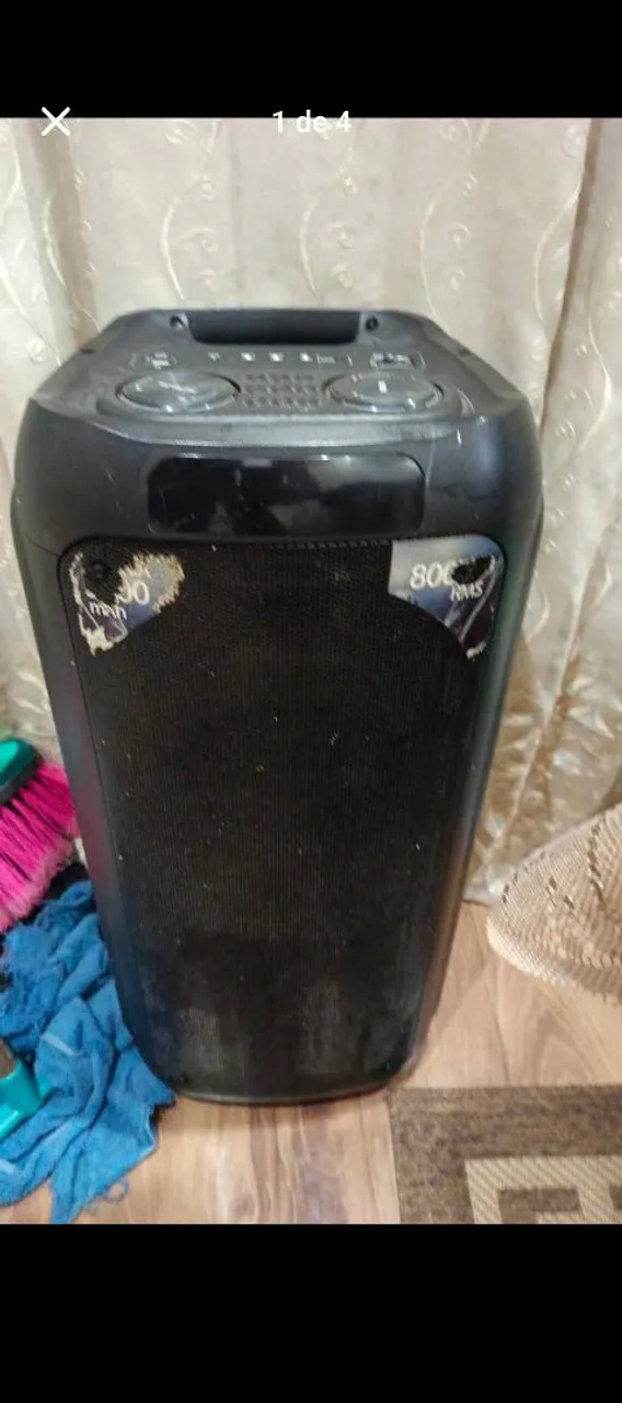 Caixa de Som Portátil 800W