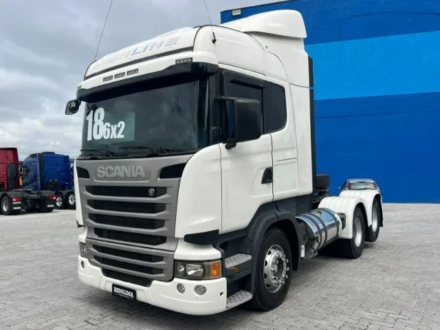 Caminhão Scania R 440 Teto Alto Branco 6x2 Susp. Ar 2018 - Foto 3