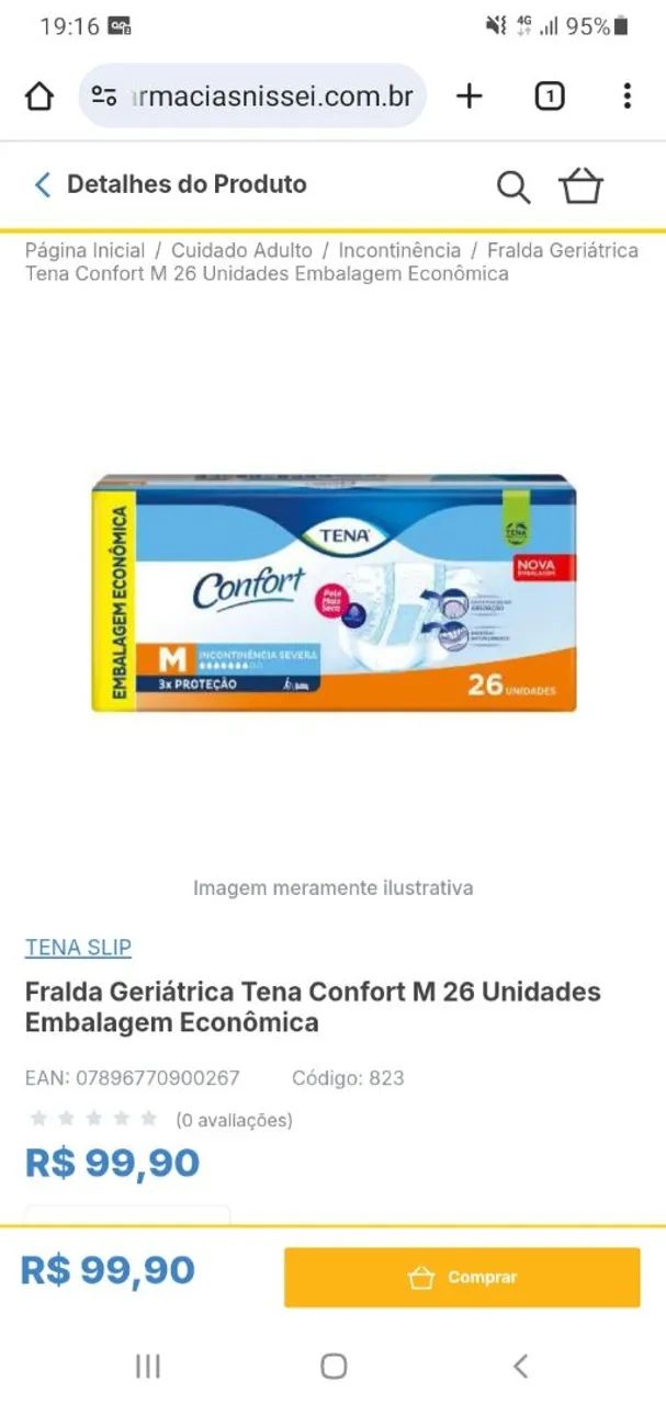 FRALDA GERIATRICA TUDO POR 70,00