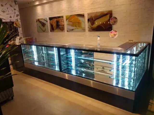 VITRINE AQUECIDA AR FORÇADO VIDRO RETO 8MM., - Foto 3