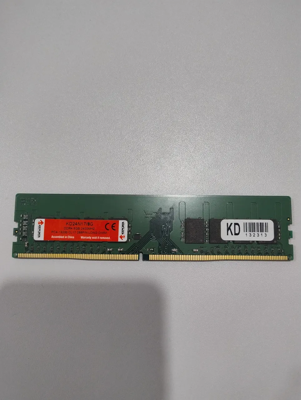 Memória RAM DDR4 8GB 2400MHz