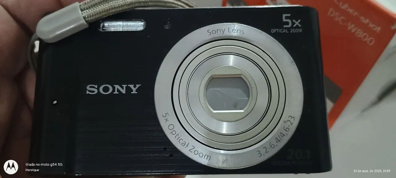 Câmera Digital Sony Cyber-shot DSC-W800 - 20.1MP - 5x Zoom Óptico - Foto 4