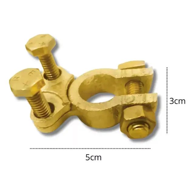 Terminal de Bateria Automotiva (1Par) - Foto 2