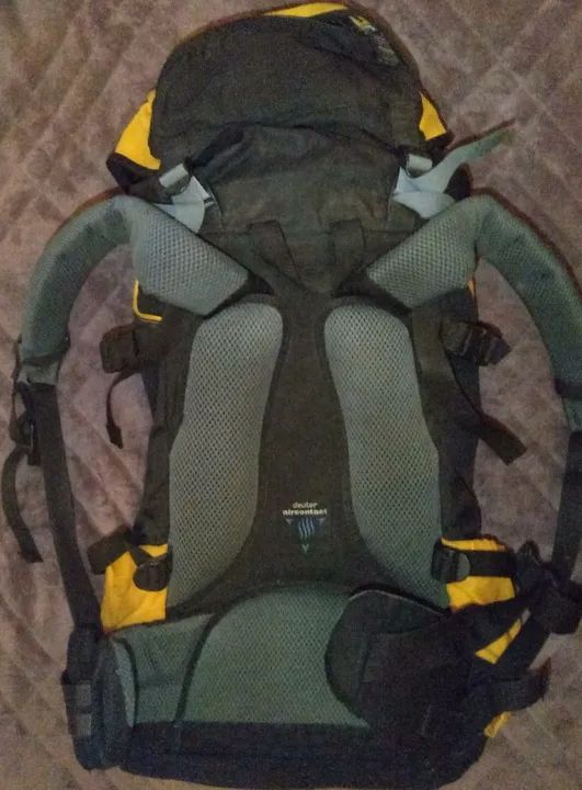 Mochila para acampamento - Deuter Aircontact 35+10 - Mochila de 45 litros semi cargueira - Foto 3