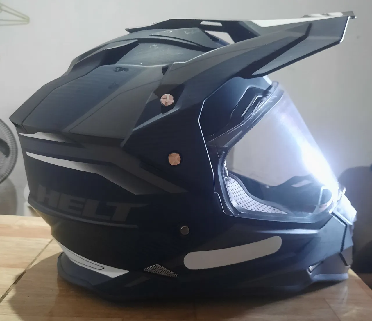 Capacete Helt Titanium Adventure Preto