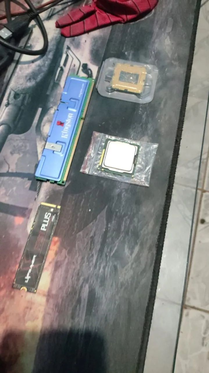 Componentes de PC: CPU, Memória RAM e SSD