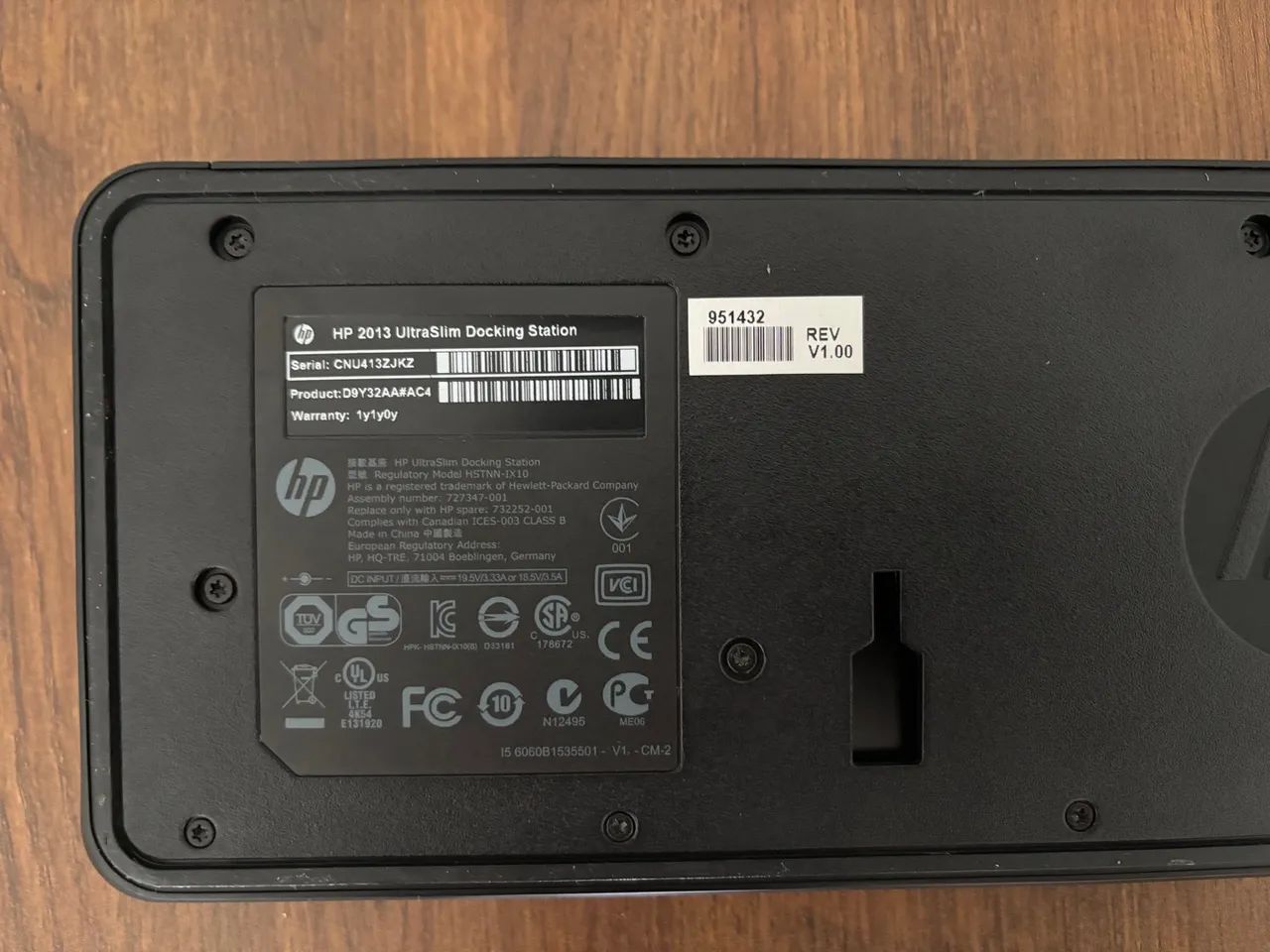 HP 2013 Ultraslim docking station - Foto 3