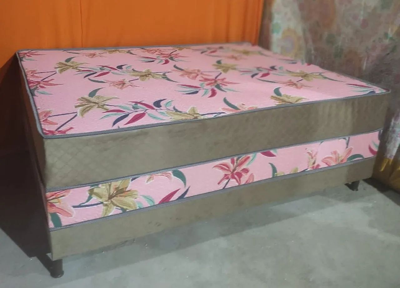 Cama box casal - Molas Ensacadas. - Foto 3