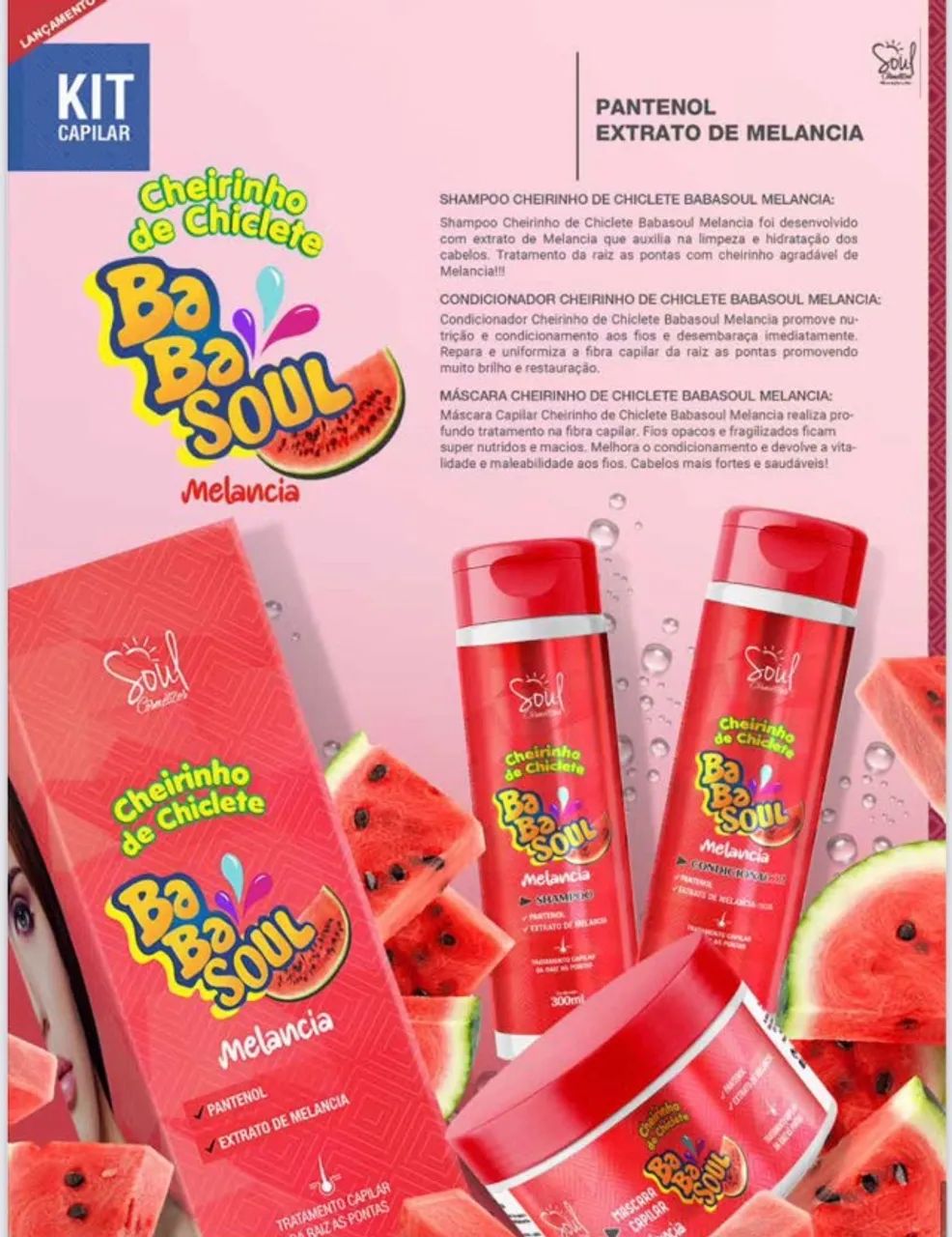 Oportunidade! Compre no Atacado kit Babasoul shampoo, condicionador, máscara de hidratação - Foto 4