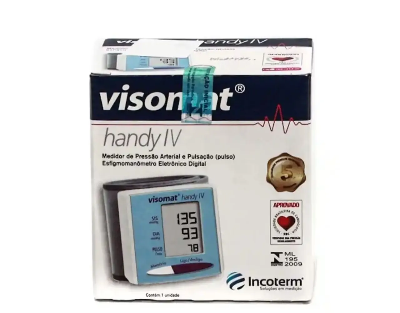 Medidor de Pressão Arterial Visomat Handy IV