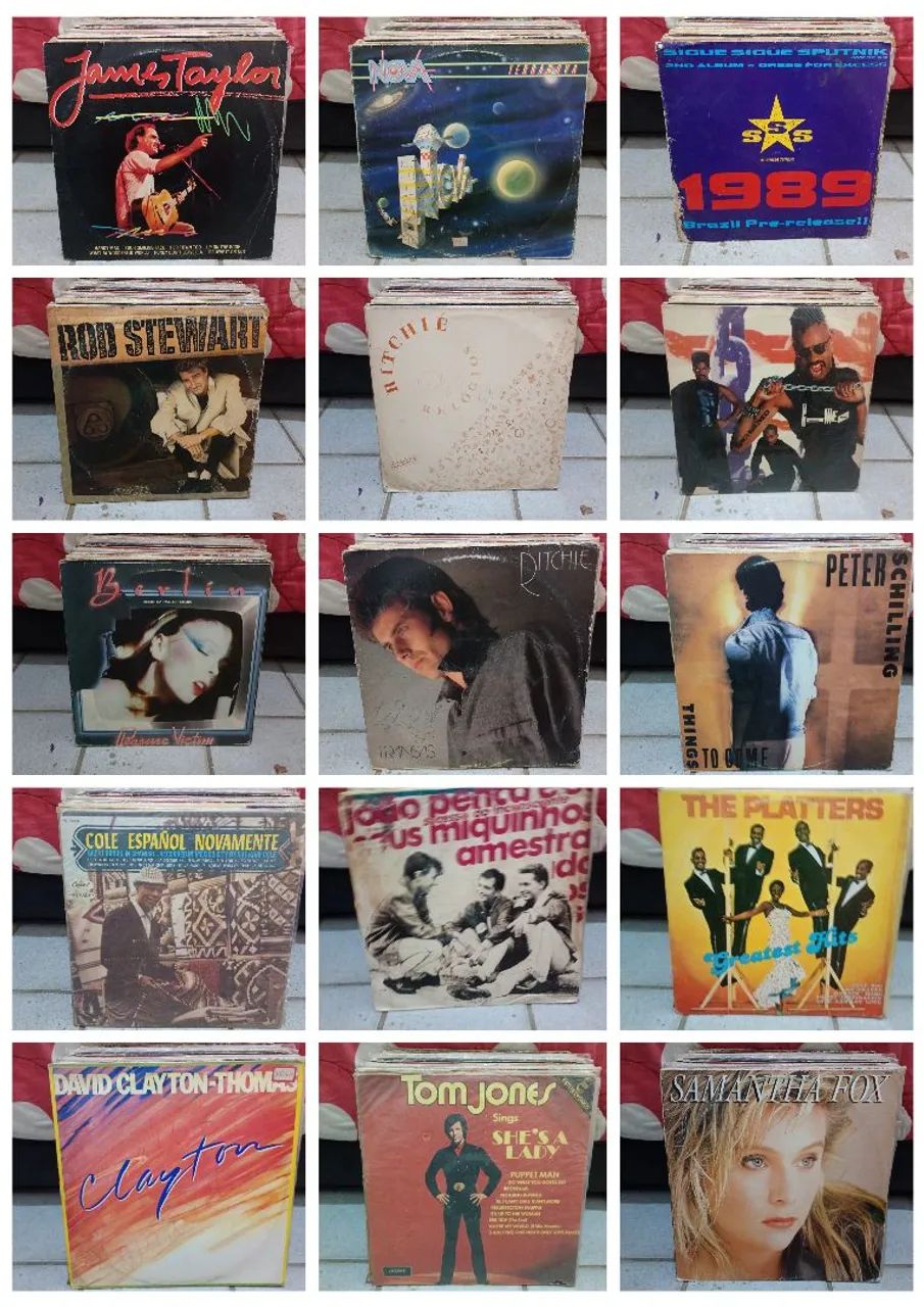 Coleção com 60 Lps de Rock/Pop/Blues/Jazz/Discos de Vinil - Foto 3