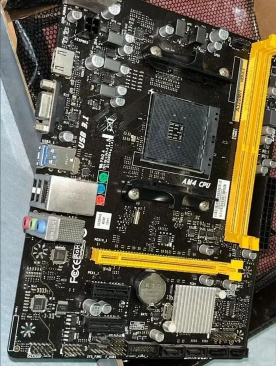 placa mãe biostar a320m