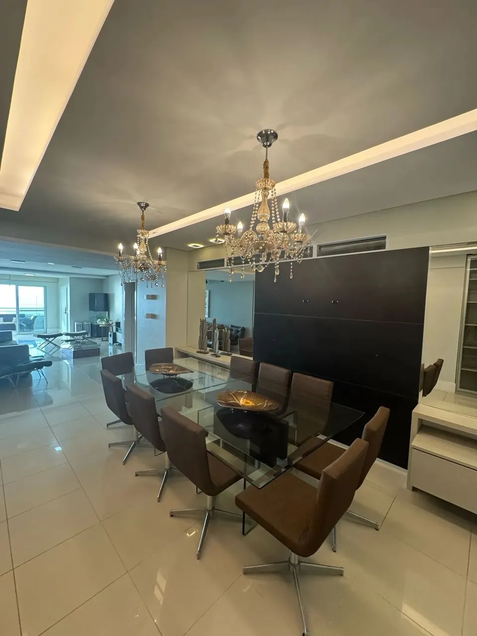 Aluguel mobiliado na Península | 4 suites | Frente Mar