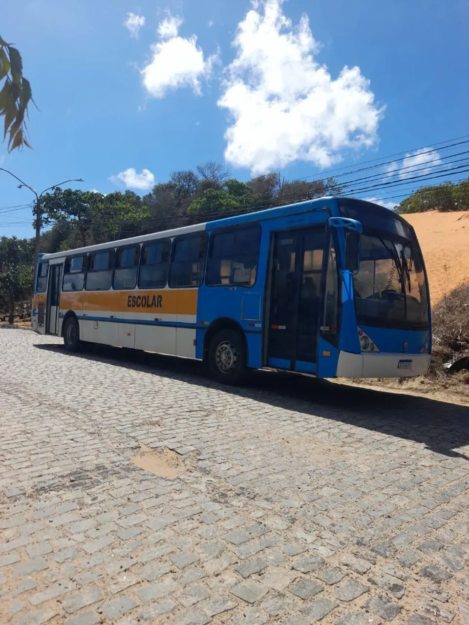 Ônibus Volkswagen 2009 pronto para rodar Revisado.