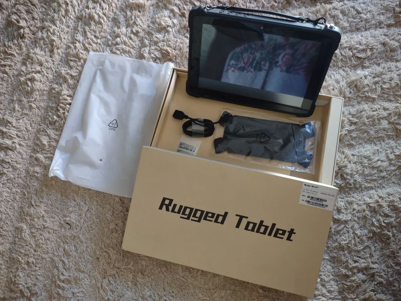 Tablet Rugged W111PT industrial anti choque 