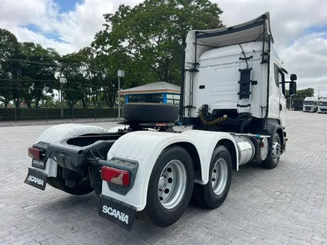 Caminhão Scania R 440 Teto Alto Branco 6x2 Susp. Ar 2018 - Foto 7
