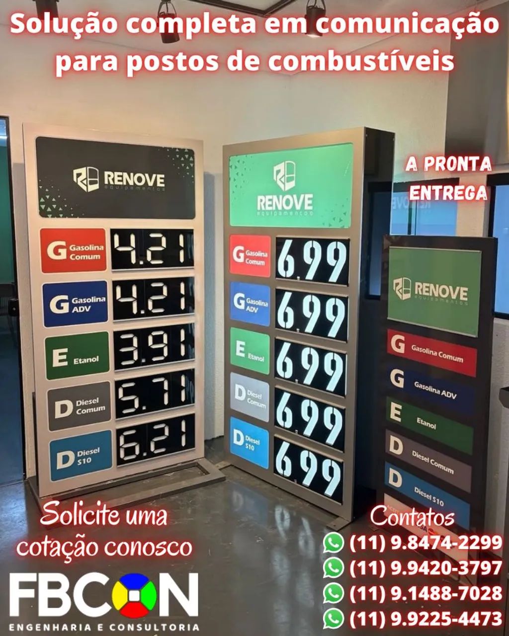 Mobiliários, expositores e comunicação visual para postos de combustíveis  - Foto 5