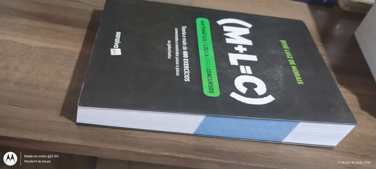 Livro Matemática e Lógica para Concursos - José Luiz de Morais