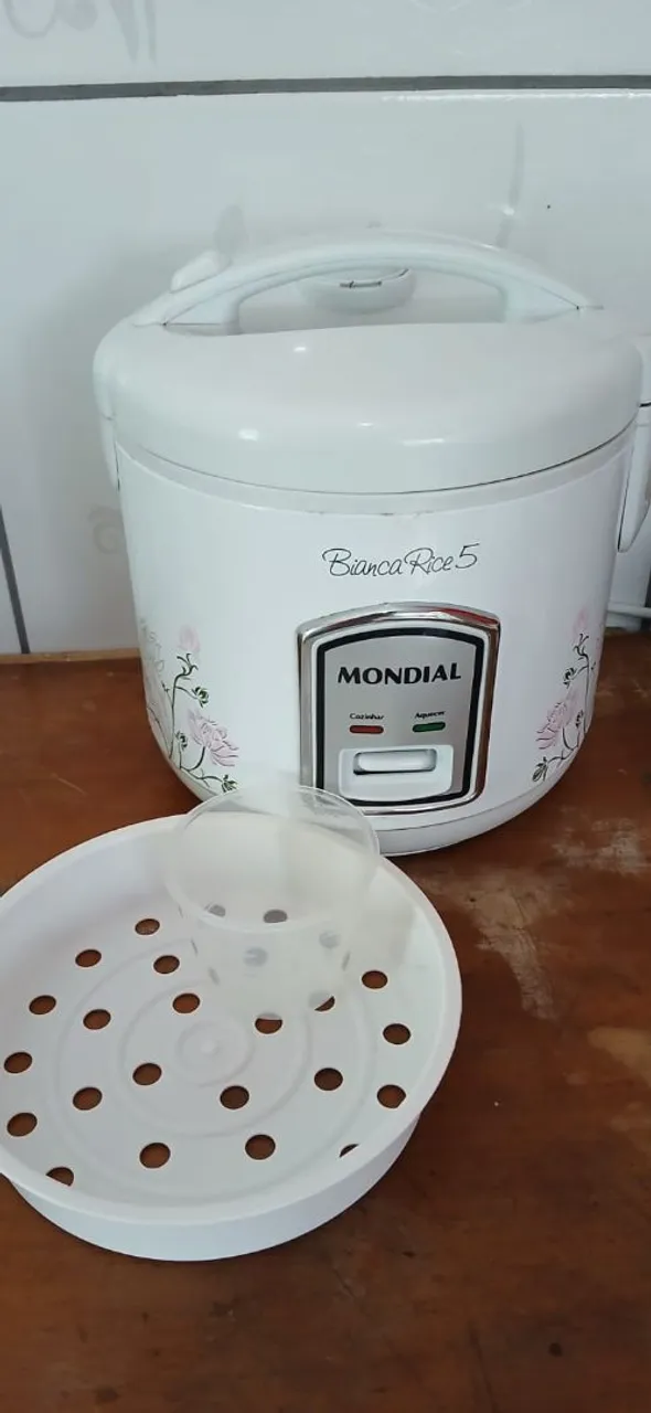 Panela Elétrica de Arroz Mondial Bianca Rice 5