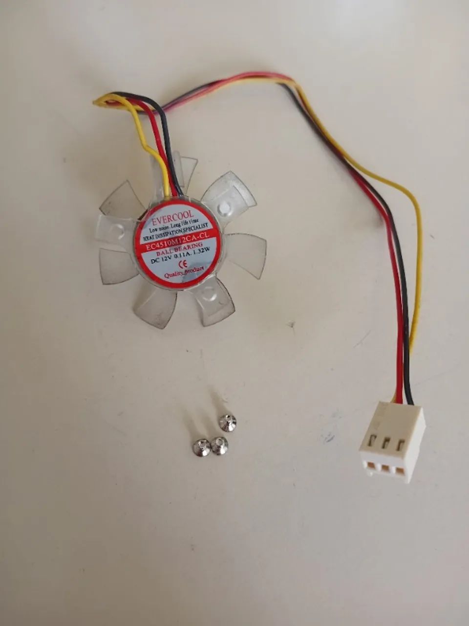 Cooler Ventilador Placa Vga inno3D Fx5200-8x W 128mb Agp - Foto 3