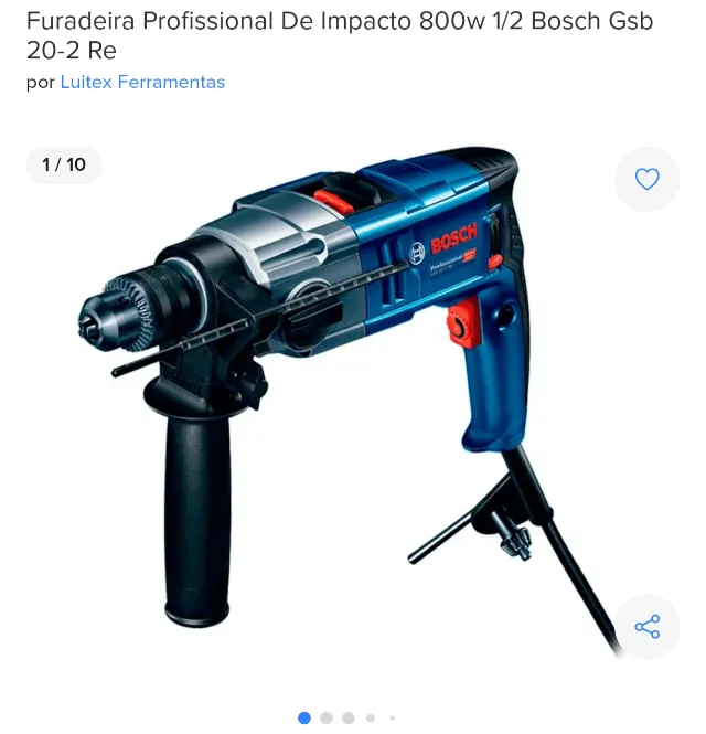 Furadeira Bosch profissional