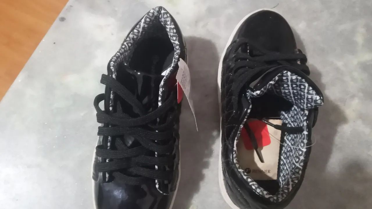 Tênis Infantil Preto Renner - Novo