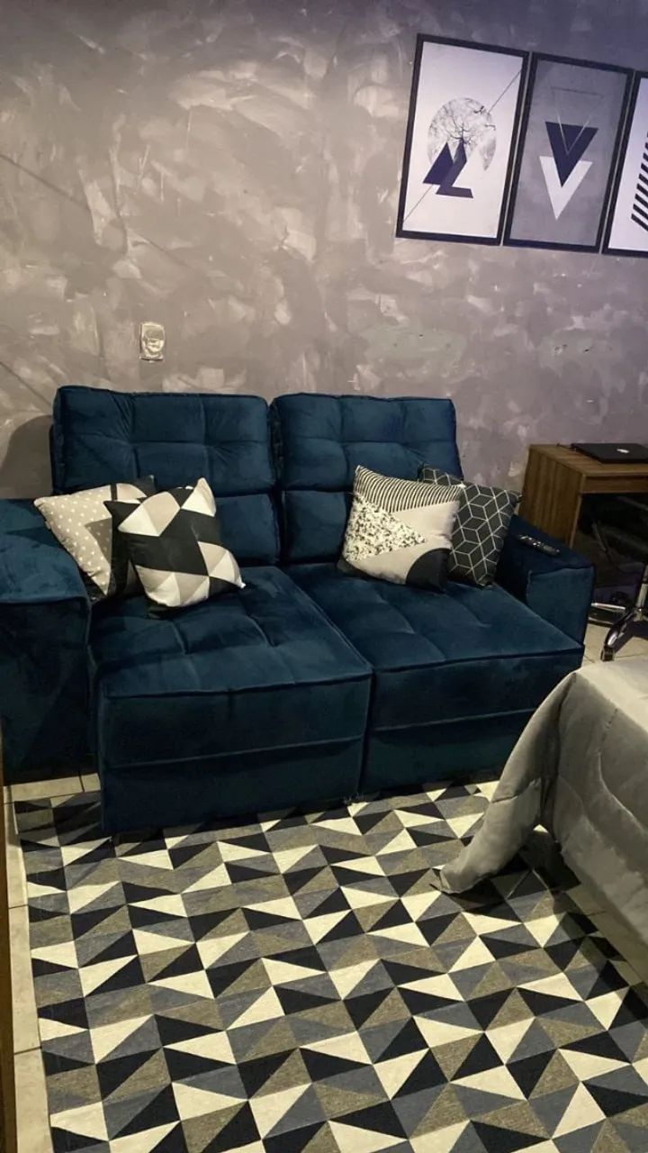 Oferta Imperdível  SOFÁ 3 lugares 2 mts  Novos direto de fabrica Frete Gratis