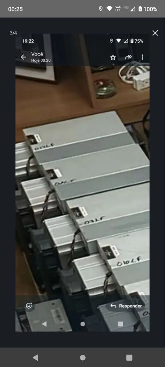 Mineradoras Bitcoin - ASIC S19 90/100/104/120/147 THS.  PREÇO E QUALIDADE ! - Foto 4