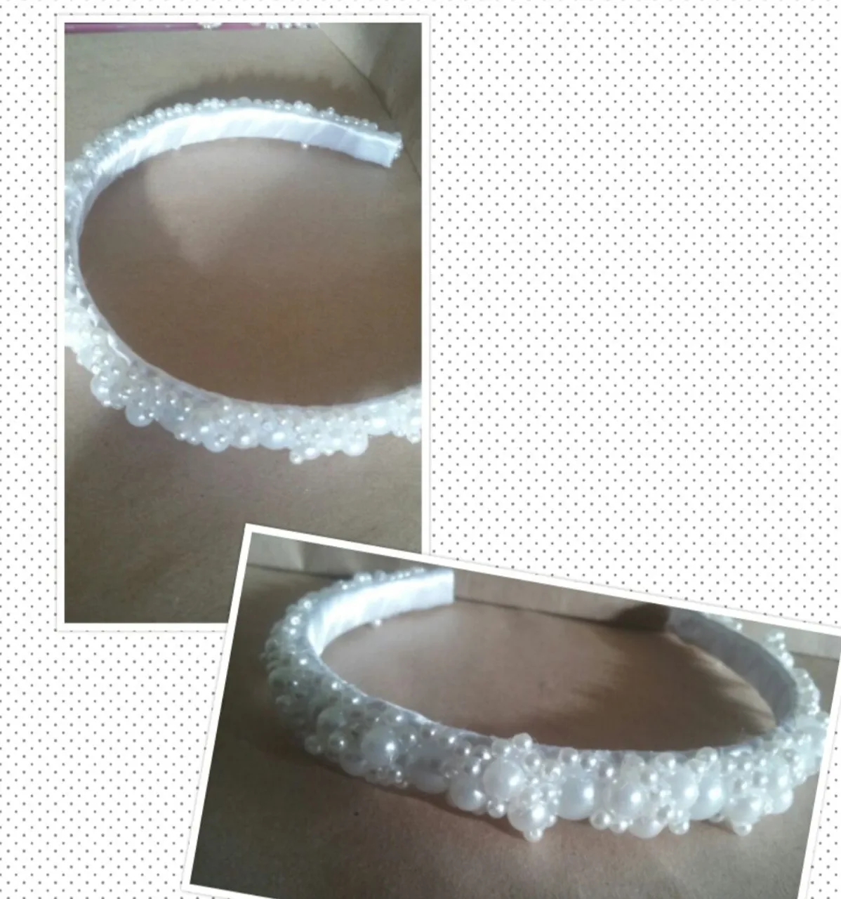 Tiaras para Daminhas e Floristas