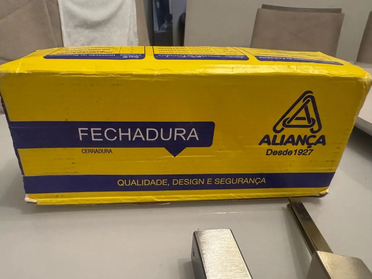 Fechadura Quadrada 4302 BL - Segurança Alta - Foto 2