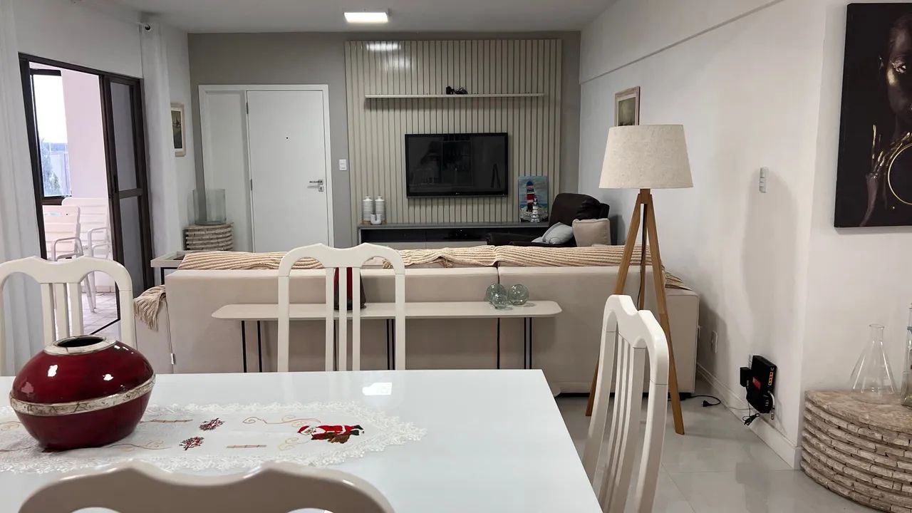 Prédio Frente-Mar, Apart. Lateral c/ Vista para o Mar /AMPLO 170m²/Vg.Privativa - Foto 5