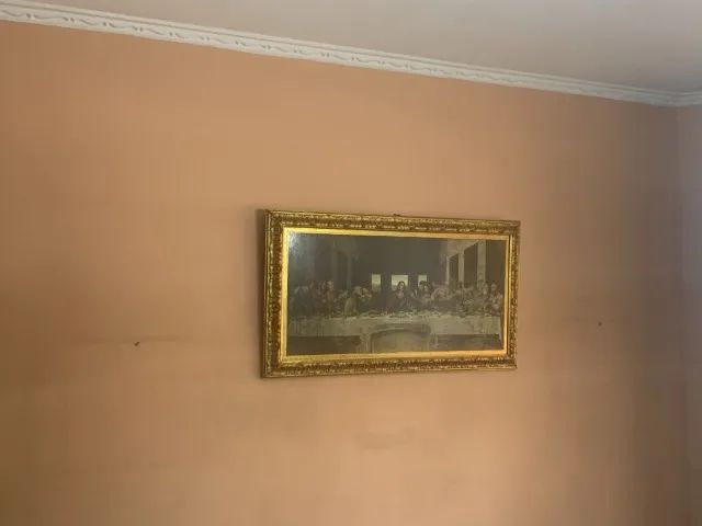 Pintura  A ùltima Santa Ceia - Decorazione legno  - Foto 3