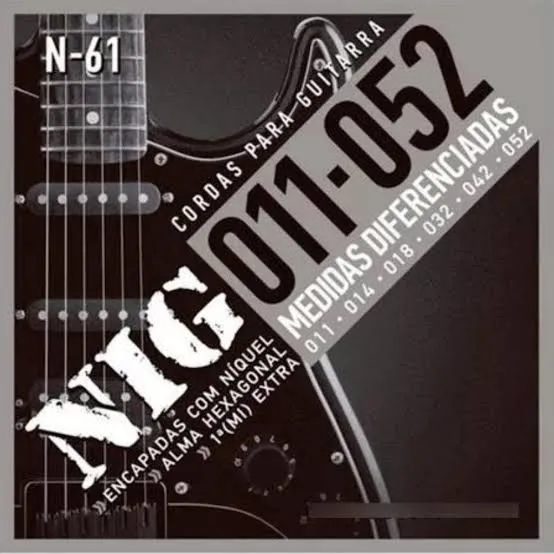 Jogo de Cordas para Guitarra NIG 011-052