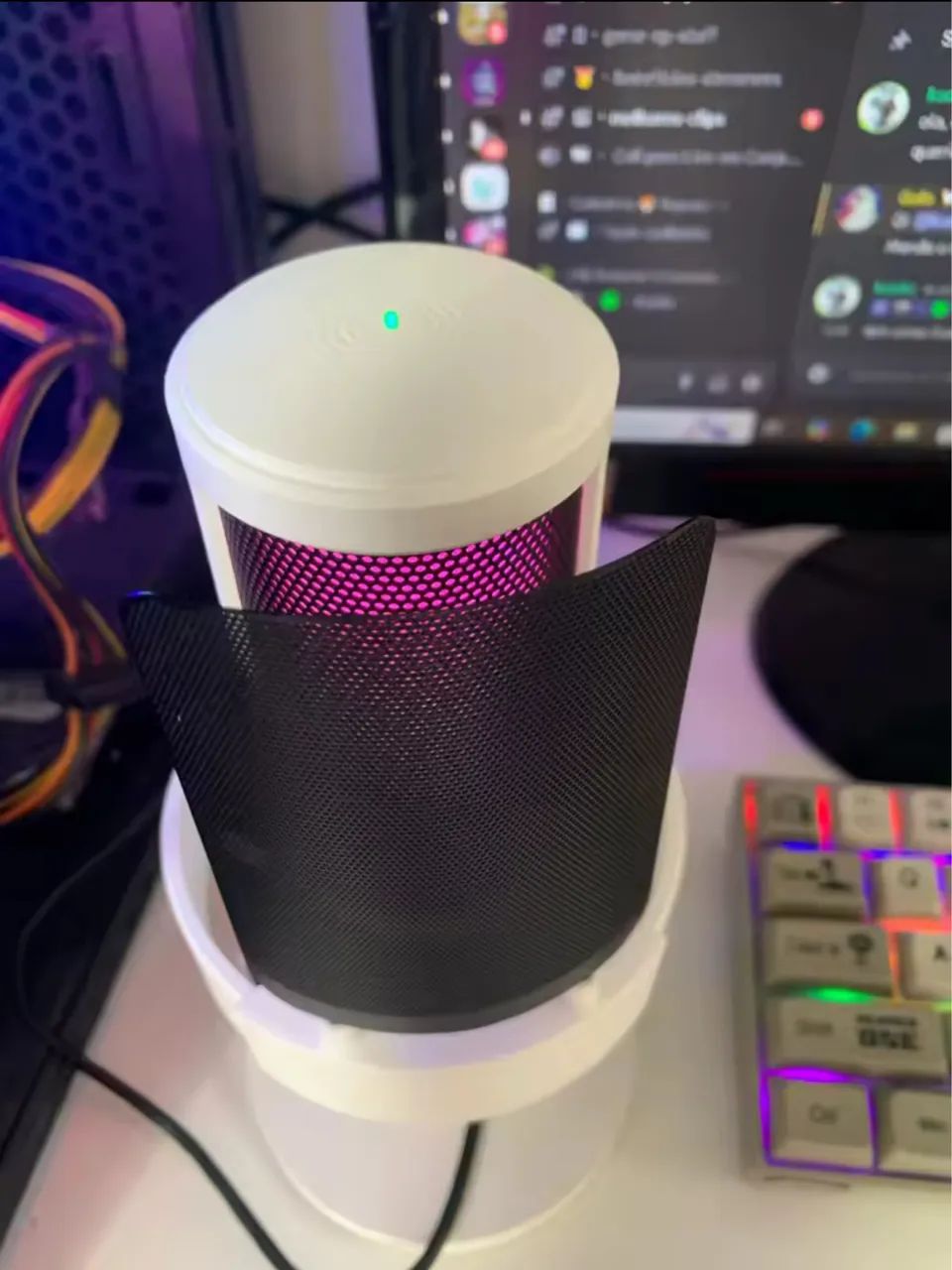 Microfone USB FIFINE para gravação e streaming no PC/Mac com filtro pop - Foto 2