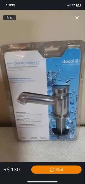Torneira para banheiro docol !