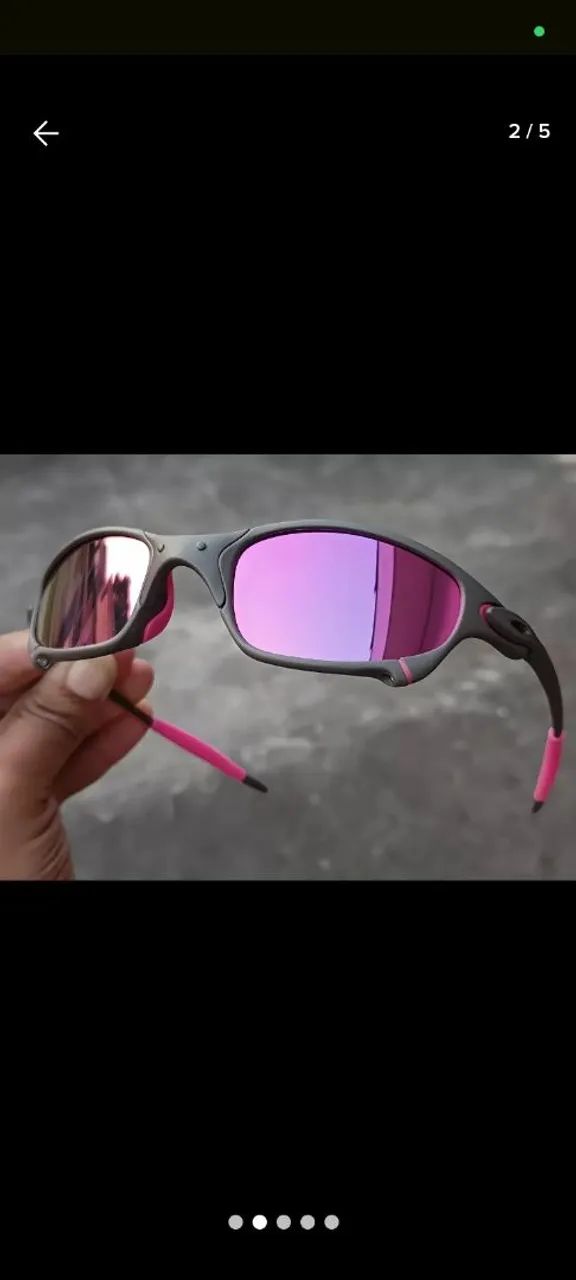 Óculos de sol Oakley - Juliet lente rosa 