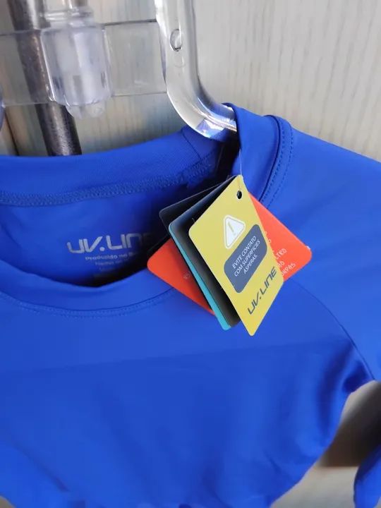 Camiseta com proteção raios UV  - Foto 4