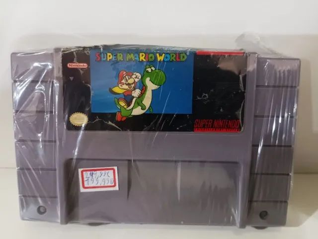 Jogo Super Mario World para Super Nintendo
