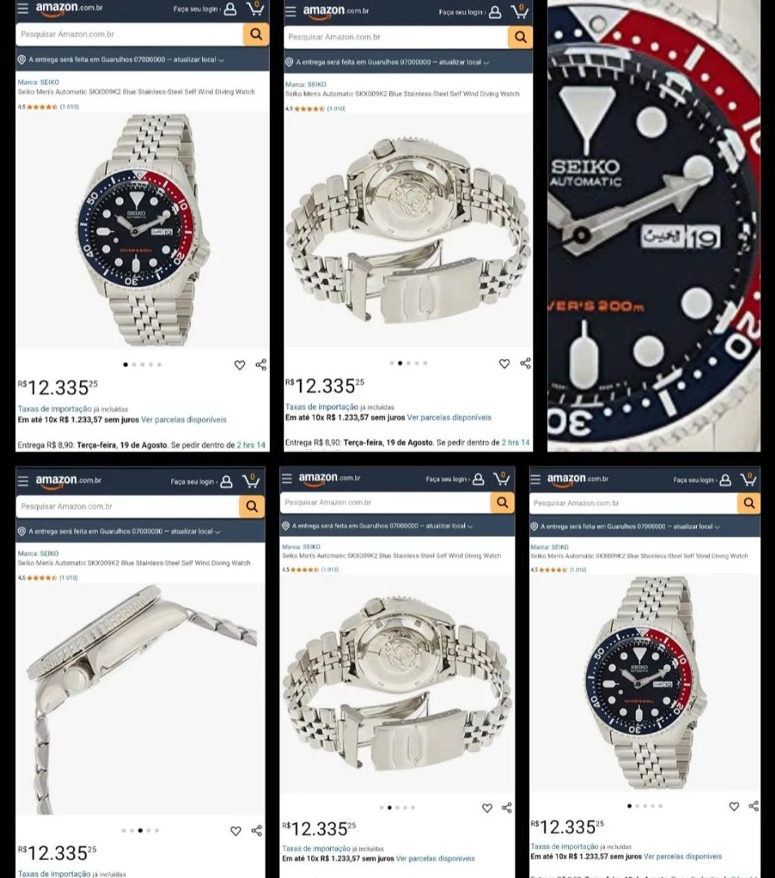 Relógio Seiko Diver's 200m Automatico - Colecionador - Foto 4