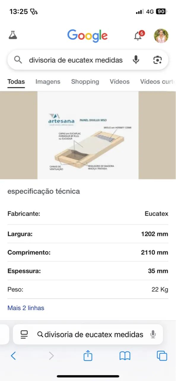 Chapas de MDF Branco. EUCATEX divisórias  - Foto 2