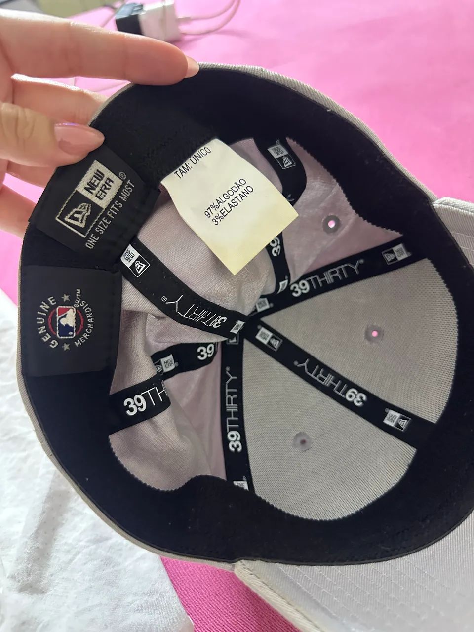 Boné cinza claro/ ORIGINAL - Foto 2