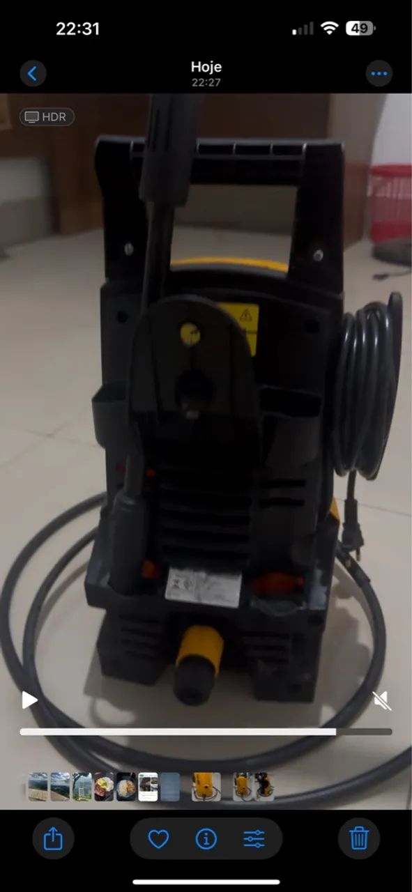 Lavadora de Alta Pressão WAP Atacama Smart Com Potência de 1400W 1500PSI 110v