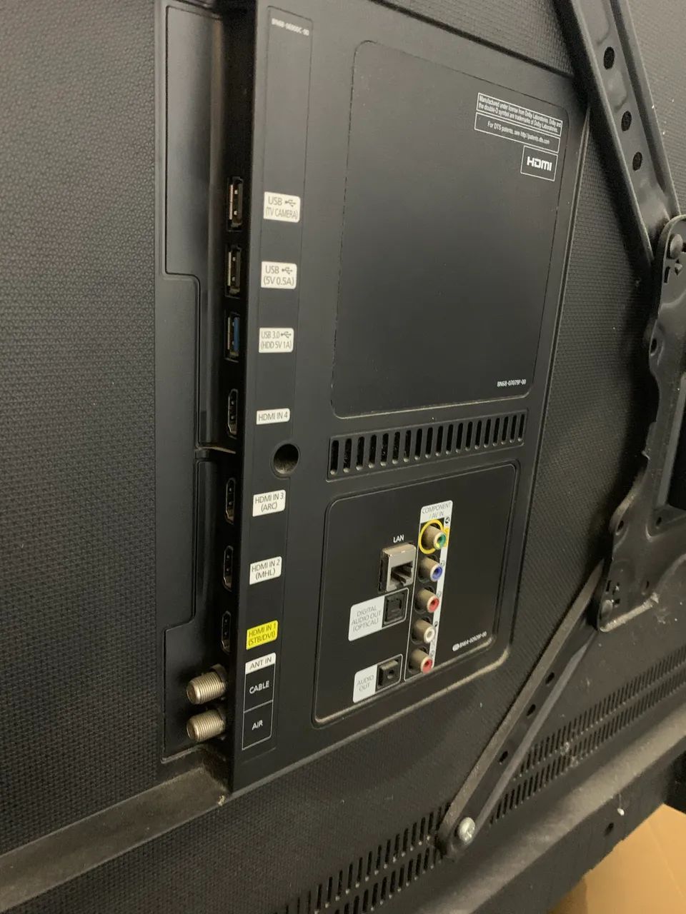 Smart TV Samsung 55" (UHD 4K)- com pequeno detalhe na imagem - Foto 2